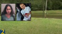 Godmother stood on car while girl was underwater: Cops