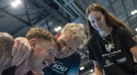 Gordon Ramsay and wife Tana take on triathlon challenge with family