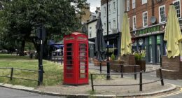 Grade II-listed red phone box for sale on Rightmove for £10,000