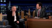 Greg Gutfeld and Jimmy Fallon on The Tonight Show.