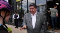 Guard not needed in Chicago, Pritzker tells AP during tour of city to counter Trump’s crime claims