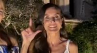 Heartwarming moment Queen Letizia of Spain and her daughters Princesses Leonor and Sofía use sign language at glitzy palace reception in Majorca