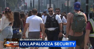 Heightened national threat environment influences security at Lollapalooza 2025 in Chicago's Grant Park