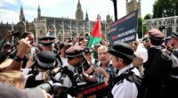 Hellbent on arrest, 360 activists of Palestine Action goad police