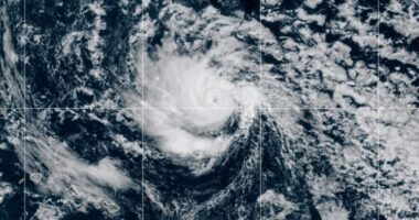 Henriette becomes a hurricane in the Pacific Ocean but is not forecast to threaten land