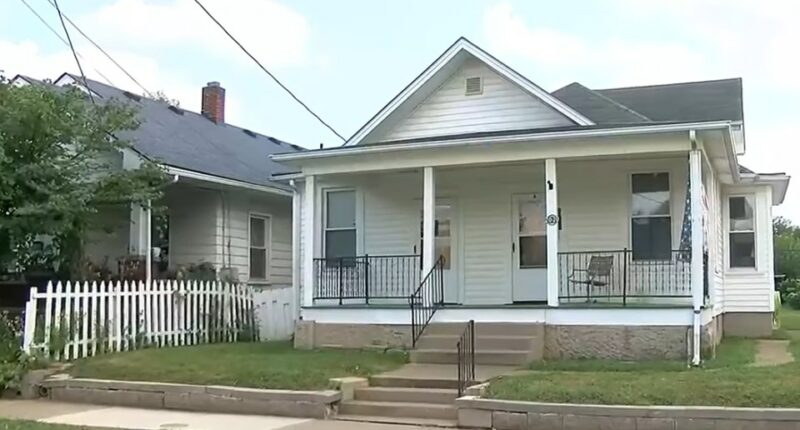 House where Brittany Fuhr-Storms' body was found.