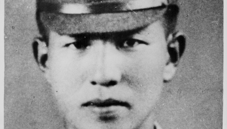 Portrait of Lieutenant Hiroo Onoda.