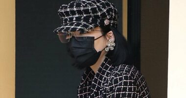 Hundreds turn out to catch a glimpse of super rich mystery heiress