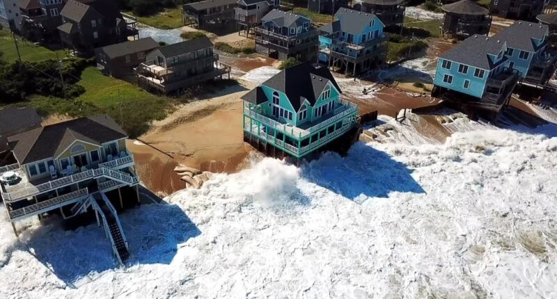 Hurricane Erin shifts as millions brace for life-threatening waves