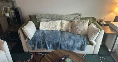 I replaced my worn-out couch with CHITA’s Sophia sofa