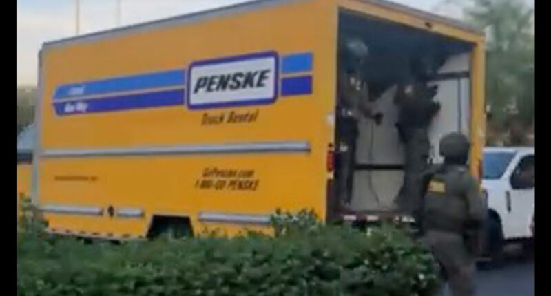 ICE: Federal agents use Penske truck in raid at Home Depot parking lot in Westlake, Los Angeles