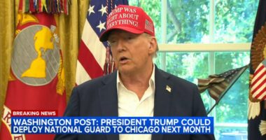 Illinois leaders speak out on Washington Post report President Donald Trump preparing to deploy National Guard troops to Chicago