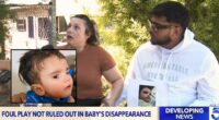 'Inconsistencies' over missing baby, including bruise claim