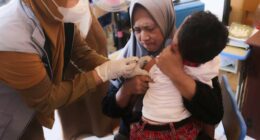 Indonesia launches a measles vaccination campaign after 17 die in an outbreak