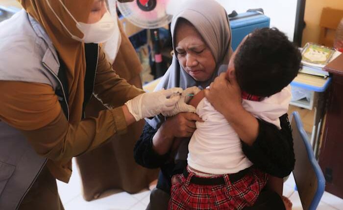 Indonesia launches a measles vaccination campaign after 17 die in an outbreak