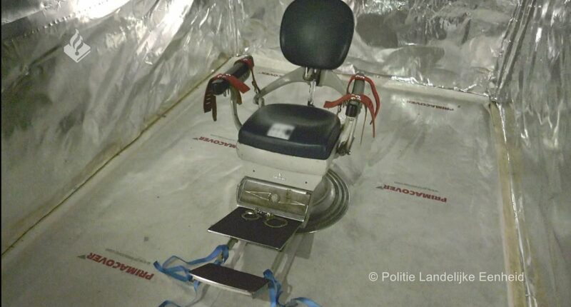 Inside drug gang's 'treatment room' torture chamber