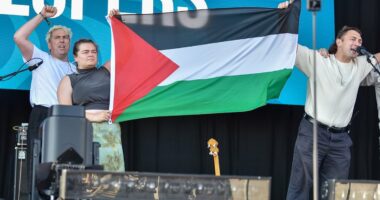 Irish band hauled off stage at UK festival after pro-Palestine chant
