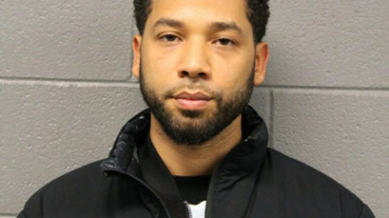Mugshot of Jussie Smollett.