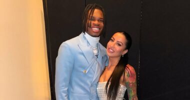 Jaguars rookie Travis Hunter and new bride announce birth of son