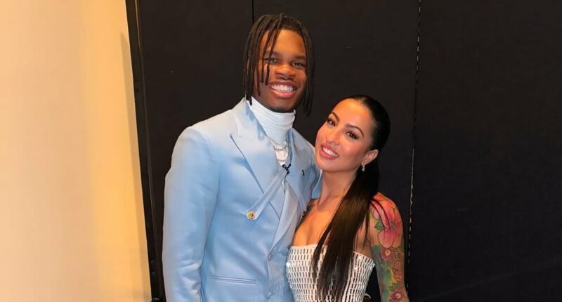 Jaguars rookie Travis Hunter and new bride announce birth of son