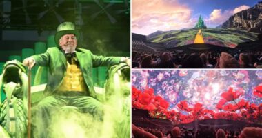 James Dolan makes cameo in Sphere version of 'Wizard of Oz' â and even donned green top hat at premiere