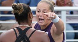 Jelena Ostapenko apologizes after sparking US Open racism scandal