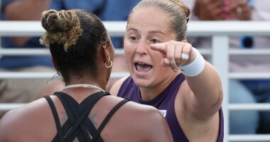 Jelena Ostapenko apologizes after sparking US Open racism scandal