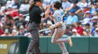 Jen Pawol breaks MLB's gender barrier as the first female umpire to work a regular-season game