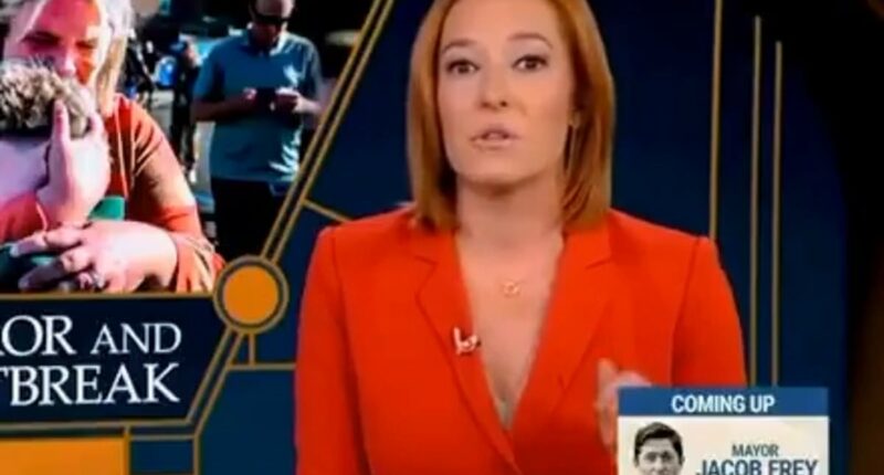 Jen Psaki breaks down while addressing Minnesota school shooting