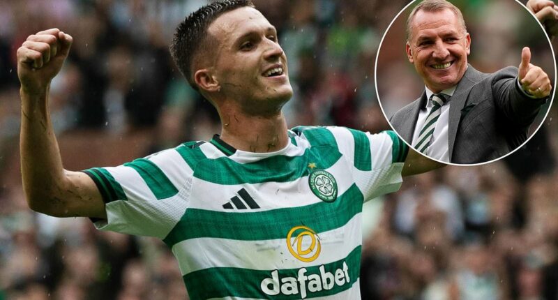 Johnny Kenny will be major asset for Celtic, insists Brendan Rodgers as Irish striker extends deal until 2029