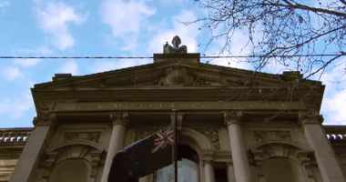 The Supreme Court in Melbourne.