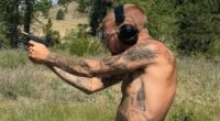 Justin Bieber blows off steam as he goes shooting with friends