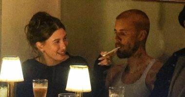 Justin Bieber risks ire of the law as he vapes in trendy restaurant