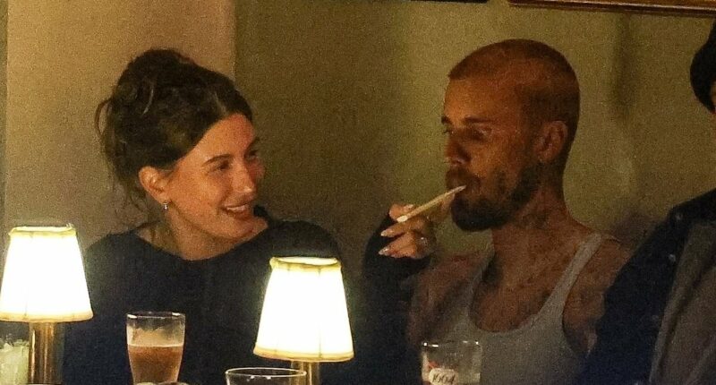 Justin Bieber risks ire of the law as he vapes in trendy restaurant