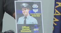 Kansas City officer dies after being hit by driver during chase