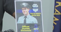 Kansas City officer dies after being hit by driver during chase