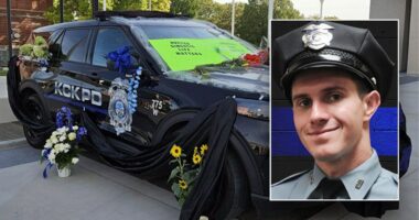 Kansas City police officer killed by fleeing suspect while deploying stop sticks to end pursuit