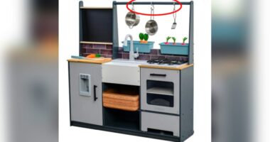 Kid's play kitchen recalled after toddler dies from strangulation