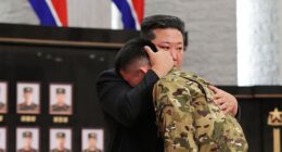 Kim Jong Un acknowledges deaths of 100 North Korean soldiers he sent to fight for Vladimir Putin