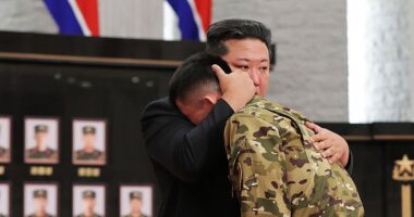 Kim Jong Un acknowledges deaths of 100 North Korean soldiers he sent to fight for Vladimir Putin