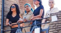 Kim Kardashian's daughter North West looks unimpressed at Colosseum