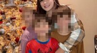 Sarah Shaw (pictured with her three children) and her youngest child, Isaac, have been held in US immigration detention since July 24
