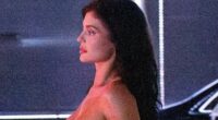 Kylie Jenner risks MAJOR wardrobe malfunction in tiny top
