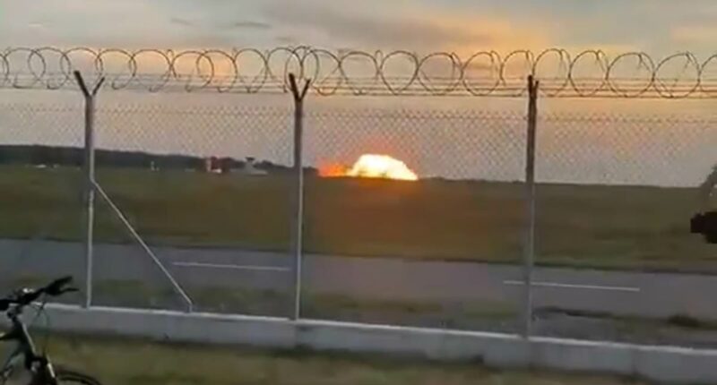 Last picture shows Polish Top Gun minutes before his F-16 crashed