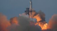 Latest launch of SpaceX's Starship deploys 8 dummy satellites, then splashes down into Indian Ocean