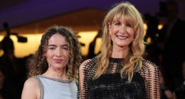 Laura Dern makes rare red carpet appearance with daughter Jaya Harper