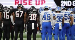 Lions-Falcons preseason game ends early after serious injury to Detroit's Morice Norris