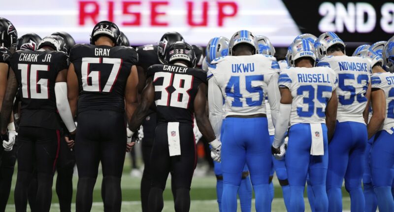 Lions-Falcons preseason game ends early after serious injury to Detroit's Morice Norris