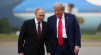 Lip reader reveals tarmac whispers between Trump and Putin in Alaska