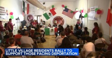 Little Village, Chicago community, senators from Mexico rally to support those facing deportation, address immigration raid fears